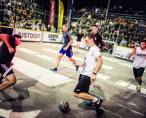 Streetfootball in Riga